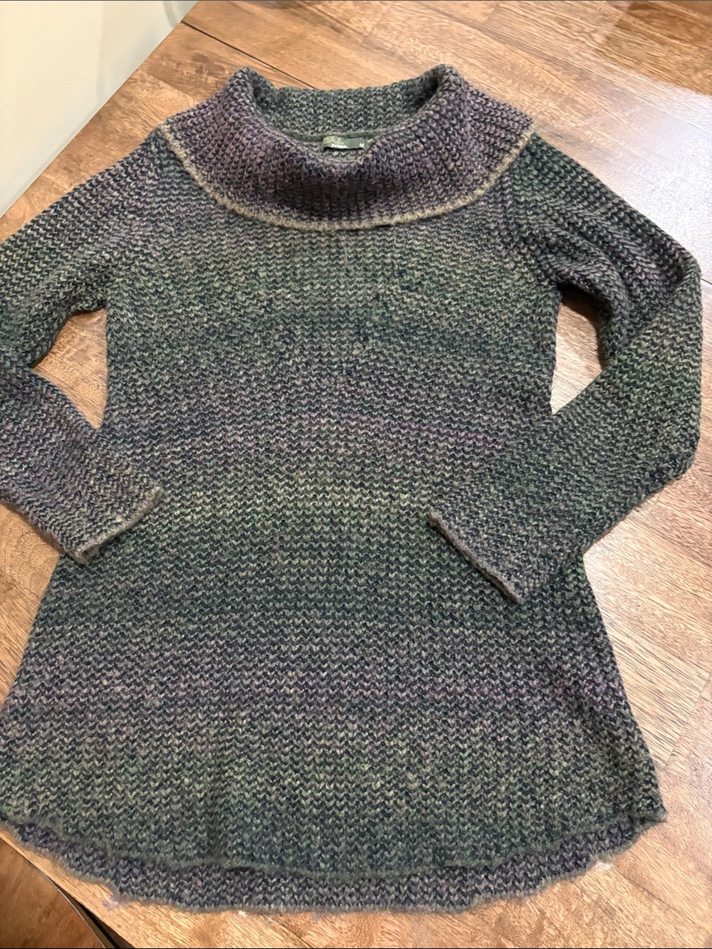 PrAna Cowl Neck Sweater. Medium.  Tunic length